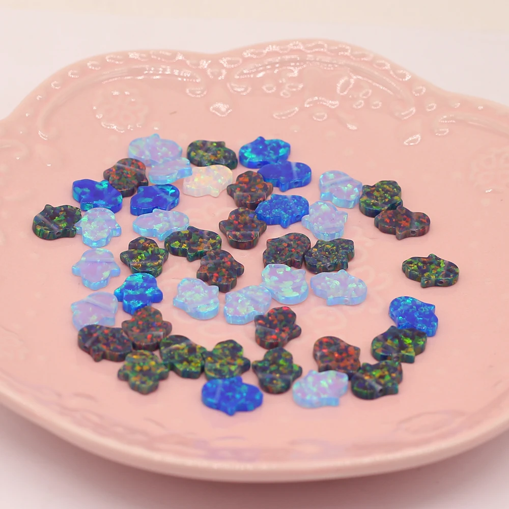 

Натуральный опал энергия Кристалл резной рука, Фатима Ладонь счастливая бусина мечта рейки DIY ювелирные изделия аксессуары ремесло Рождест...