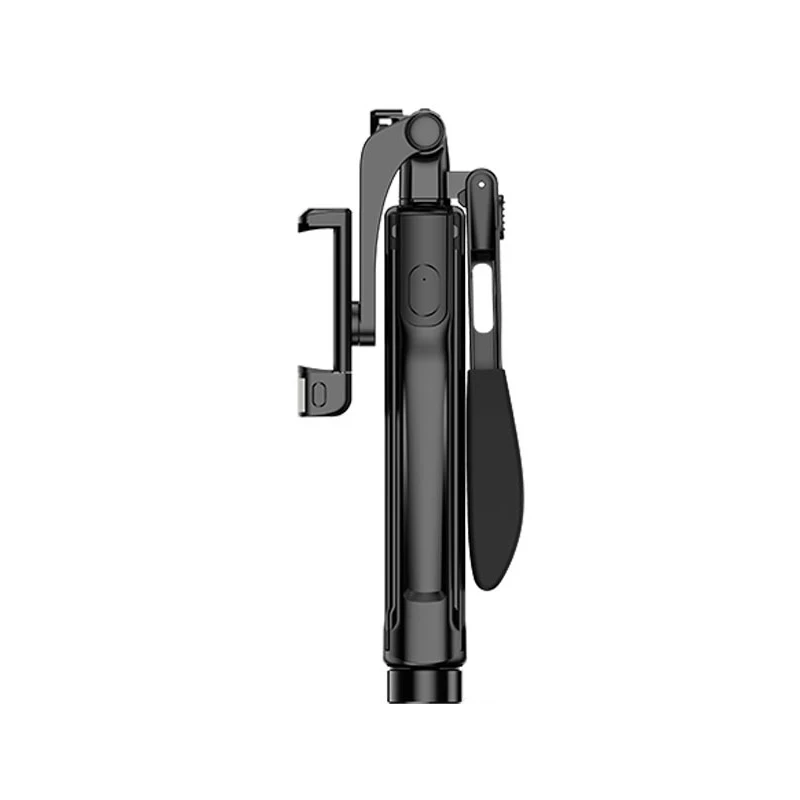 Видео стабилизатор селфи палка Штатив для iPhone Xiaomi huawei Gimbal Bluetooth штатив селфи палка заполняющий свет для мобильного телефона - Цвет: 80cm plastic black