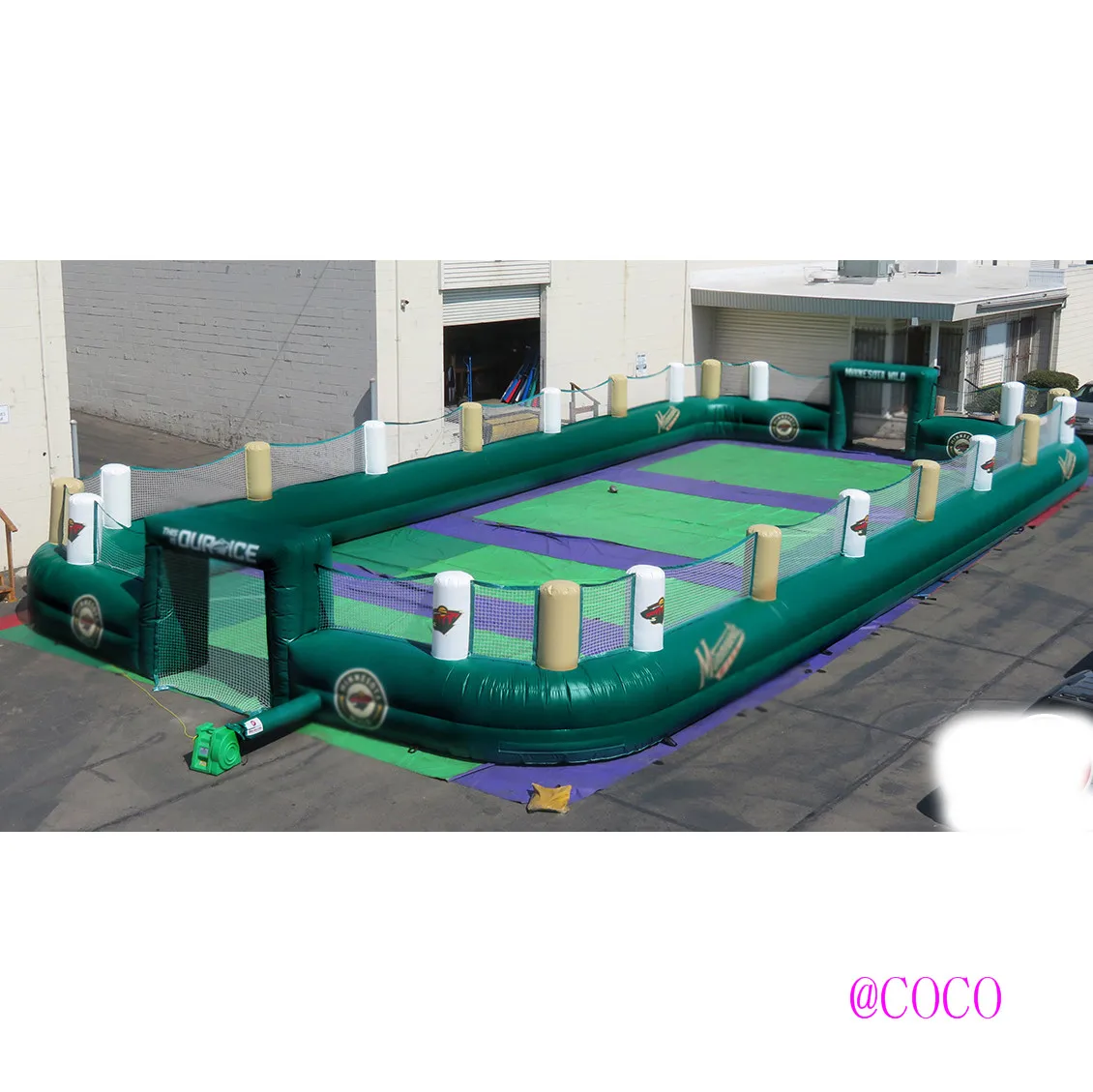 Бесплатная доставка воздушным транспортом до двери коммерческий надувной каток
