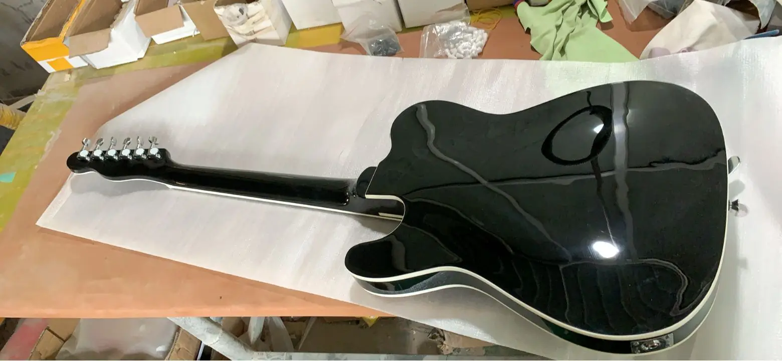 Новое поступление электронная гитара модель Tel с F-отверстиями система Tremolo в