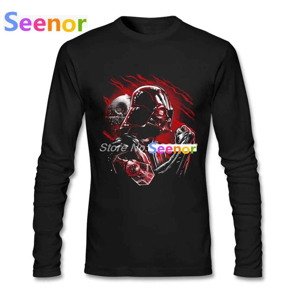 Мужская футболка модная с гневом Дарта Вейдера роскошная брендовая мужская