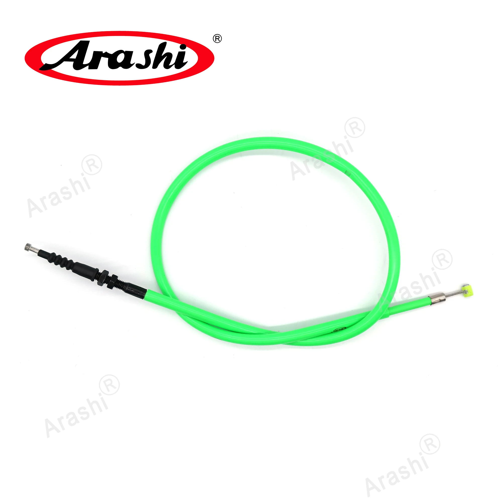 

Arashi NINJA250 Z250 2013-2017 Clutch Cable Steel Rubber Wire Line For KAWASAKI NINJA 250 Z250 2013 2014 2015 2016 2017 Green