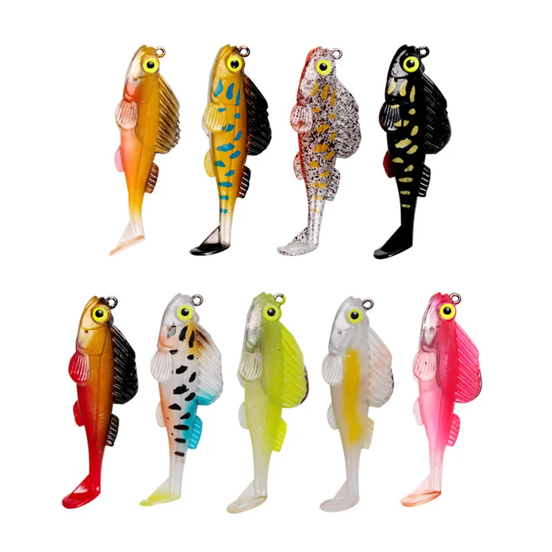 Рекомендуемая рыболовная приманка с свинцовой головкой Swimbaits Мягкая для рыбы