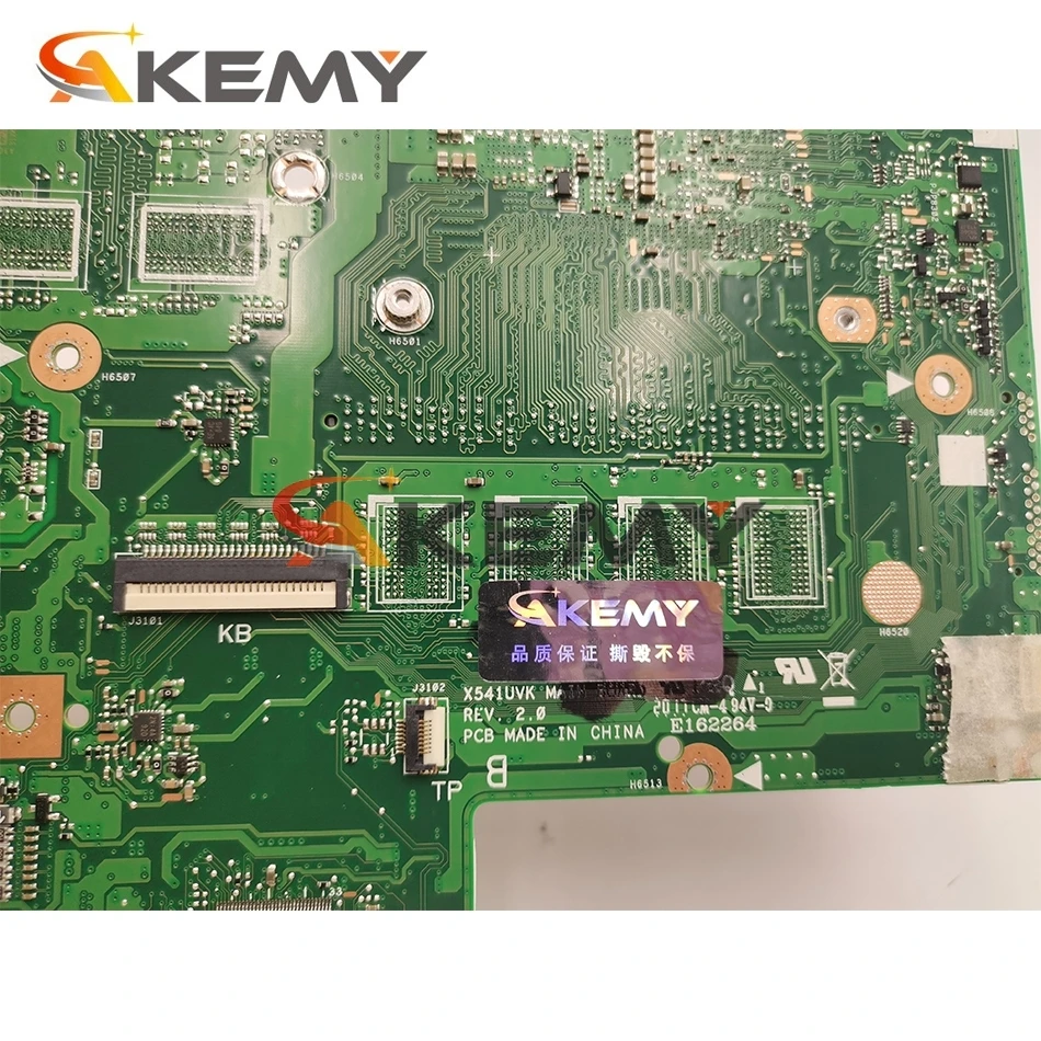 

Akemy For Asus X541UJ X541UV X541UVK X541UQ X541UQK X541UA X541UAK X541U laptopmotherboard with I3-7100U CPU 0M GM tested100%
