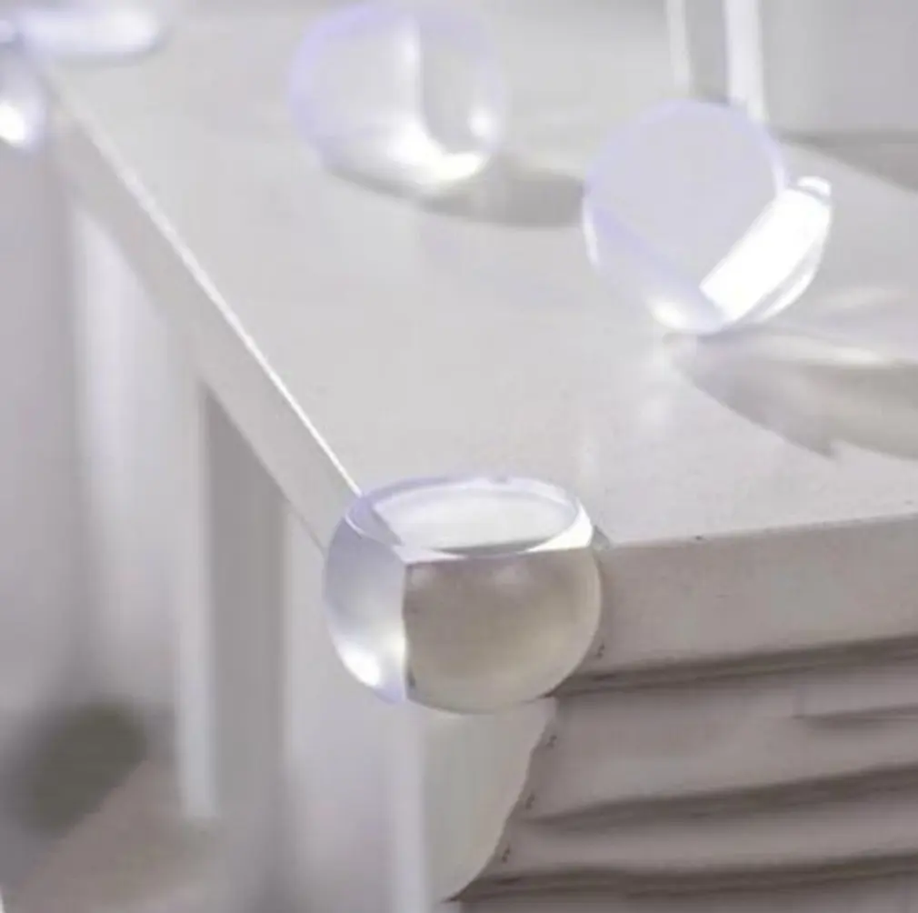 10 шт/партия для безопасности ребенка Силиконовая накладка на углы прозрачная