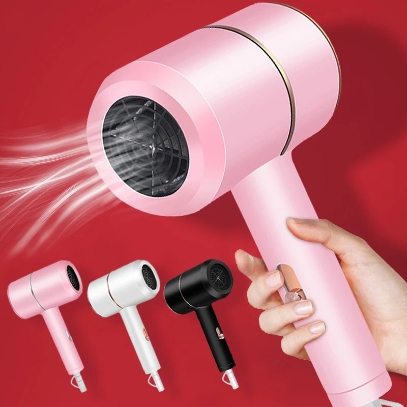 

1800W Mini Anion Hair Dryer Professinal Ionic Hairdryer Hot Cold Wind Electric Hair Dryers Salon Tool