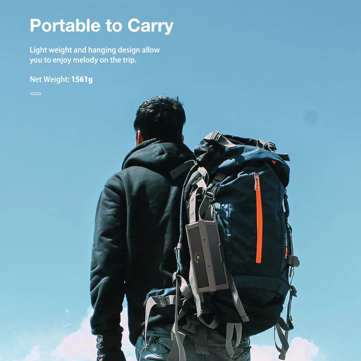 Беспроводная колонка BlitzWolf BW-WA3 100 Вт Портативная с RGB-подсветкой 5000 мАч поддержкой