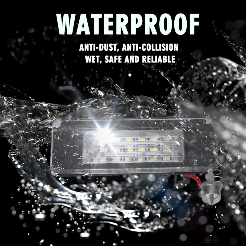 1 пара Водонепроницаемый номерной знак свет для MINI Cooper R56 R57 R58 R59 автомобильный