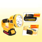 Сменный светильник для пистолета Dewalt для внутреннего и наружного применения, 12 Вт, 14,4-20 в, литий-ионный аккумулятор DCB140DCB182DCB201DCB200