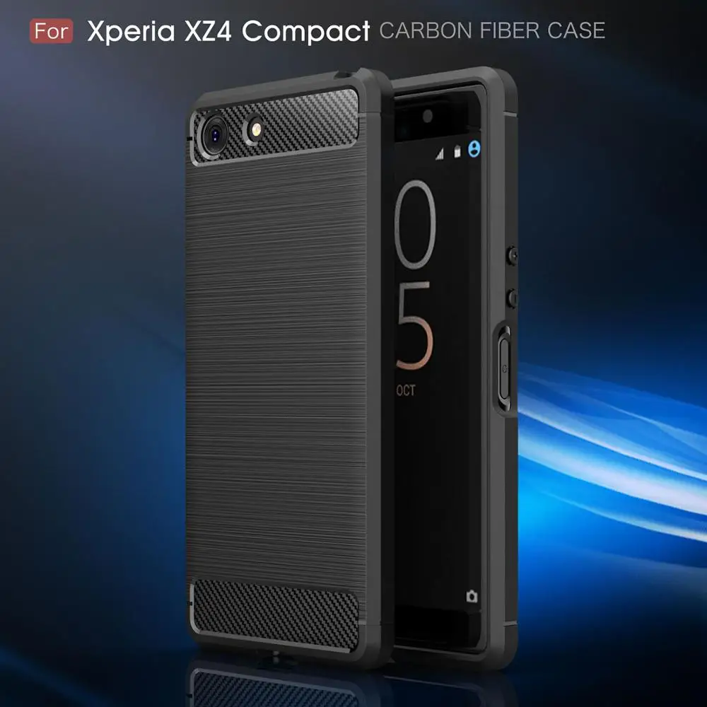 360 полная защита чехол для телефона из углеродного волокна Sony XZ XZS Premium Xa1 Xz1 L2 Xa2 Xz2