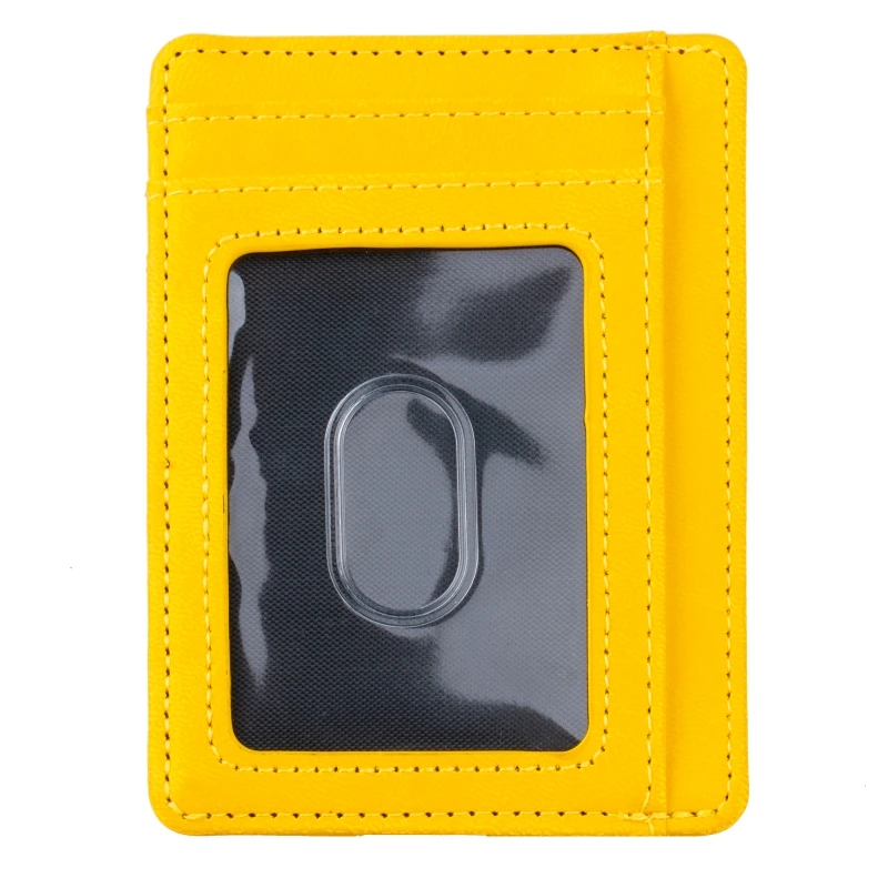 

Slim RFID Blocking Leather Wallet Credit ID Card Holder Purse Money Case for Men Women