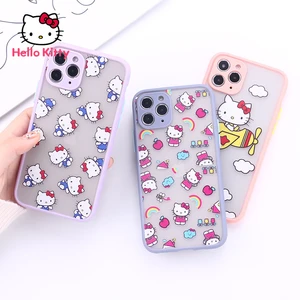 Hello Kitty Back Cover Cartoon Phone Case for iPhone12 12Pro 12Promax 11 Pro 11Promax Mini X XS MAX XR 7 8 Plus Cover