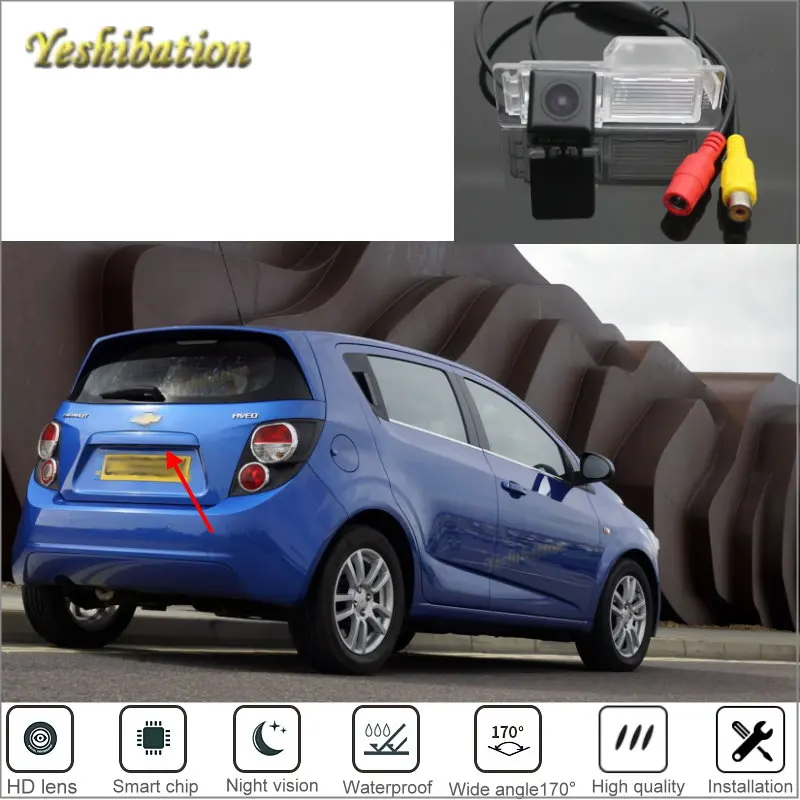 Парковочная камера заднего вида для Chevrolet Aveo T300/Sonic 2011 ~ 2016|Камеры авто| |