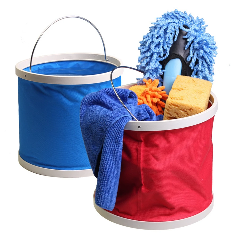 Портативный контейнер для воды 11Л компактное складное ведро походов путешествий