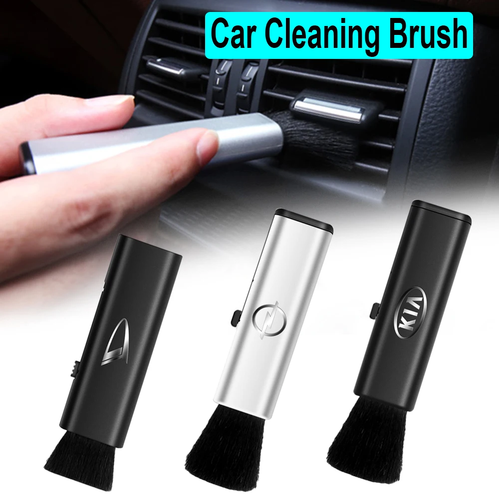 Мягкое выдвижное Автомобильное устройство для удаления пыли щетка чистки