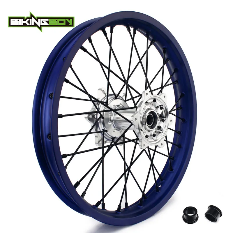 YZF 09-13 Rear Sil BIKINGBOY для Yamaha YZ250 YZ450F YZF 250 YZ-F 450 09, 10, 11, 12, 13, 14, 15, 16, 17, 18, 19, мотокросс передние и задние 2" 18" колеса концентраторы - Цвет: YZF 09-13 Rear Sil