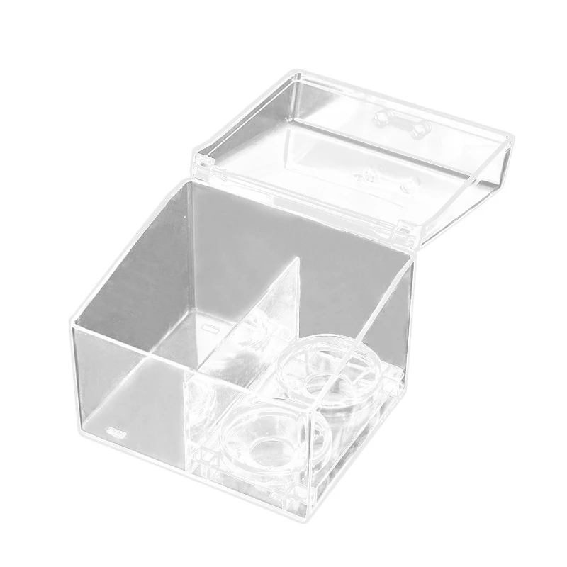 

Makeup Tool Storage Box Clear Cotton Swab Organizer Eyelash Tool Storage For Eyelash Extension Cotton Pad Makeup Tools