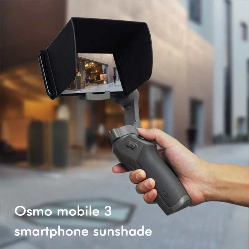 Для DJI Osmo Moble 3 ручной шарнирный стабилизатор для смартфона зонт от солнца чехол 4