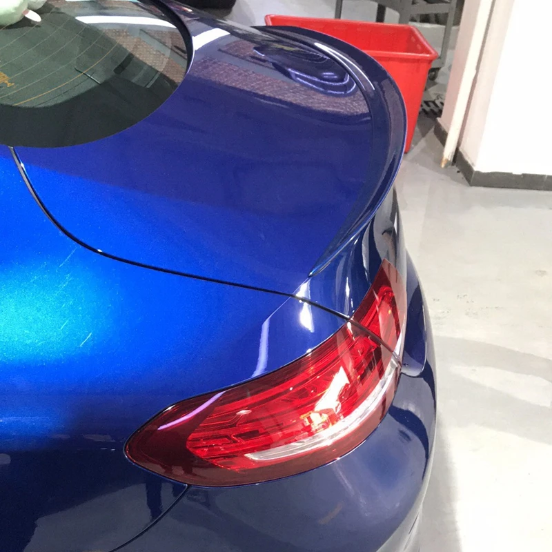 Автомобильный FRP спойлер для Mercedes-Benz C Class W205 C63 COUPE C200 C300 2016.2017.2018 Спойлеры заднего
