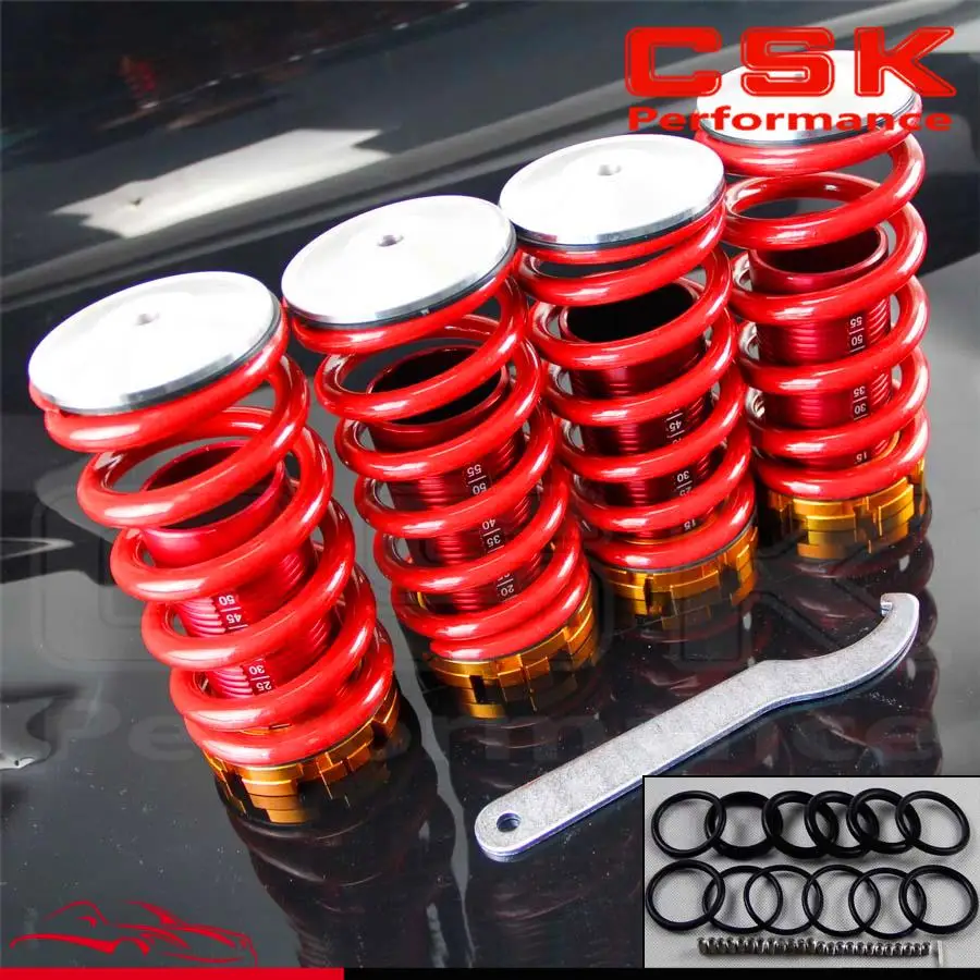 Алюминий масштабируется снижение подвеска Coilover катушки пружины подходит для Honda