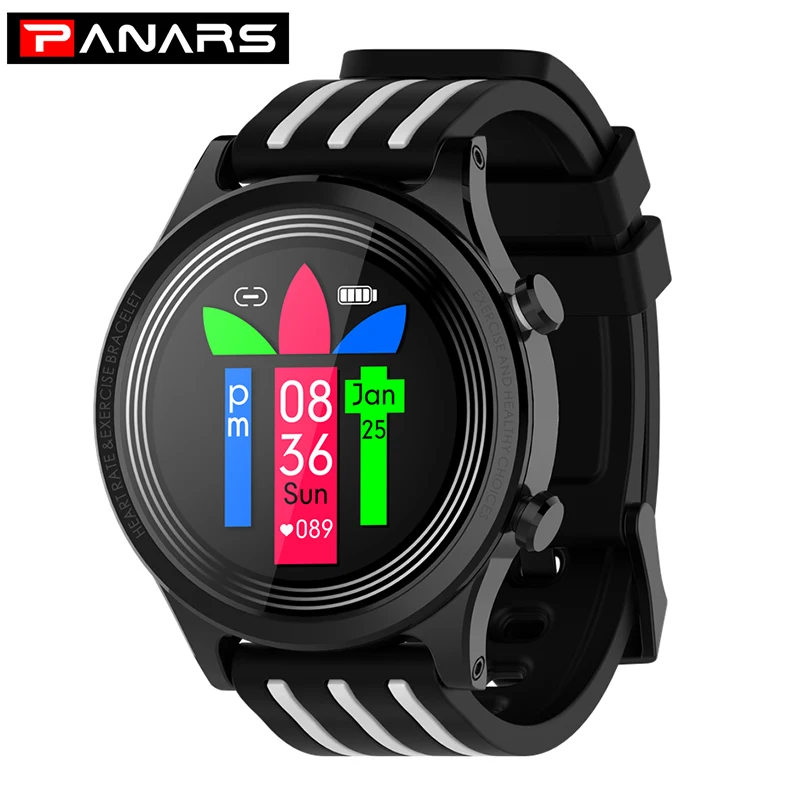 Смарт-часы для мужчин фитнес-трекер кровяное давление мониторинг сна IP68