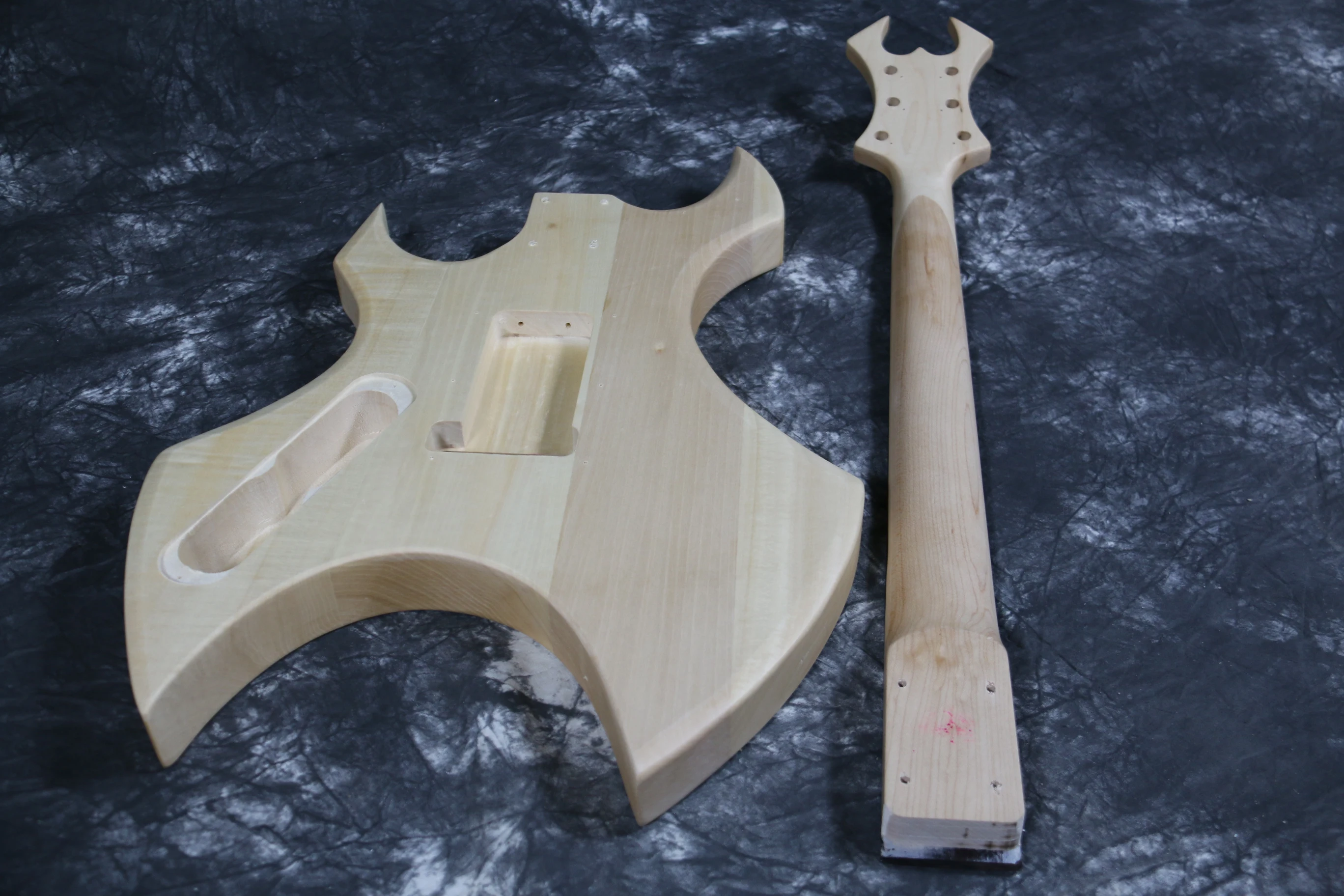 Качество тополя тела клен шеи незаконченная Электрогитара гитара ra комплект