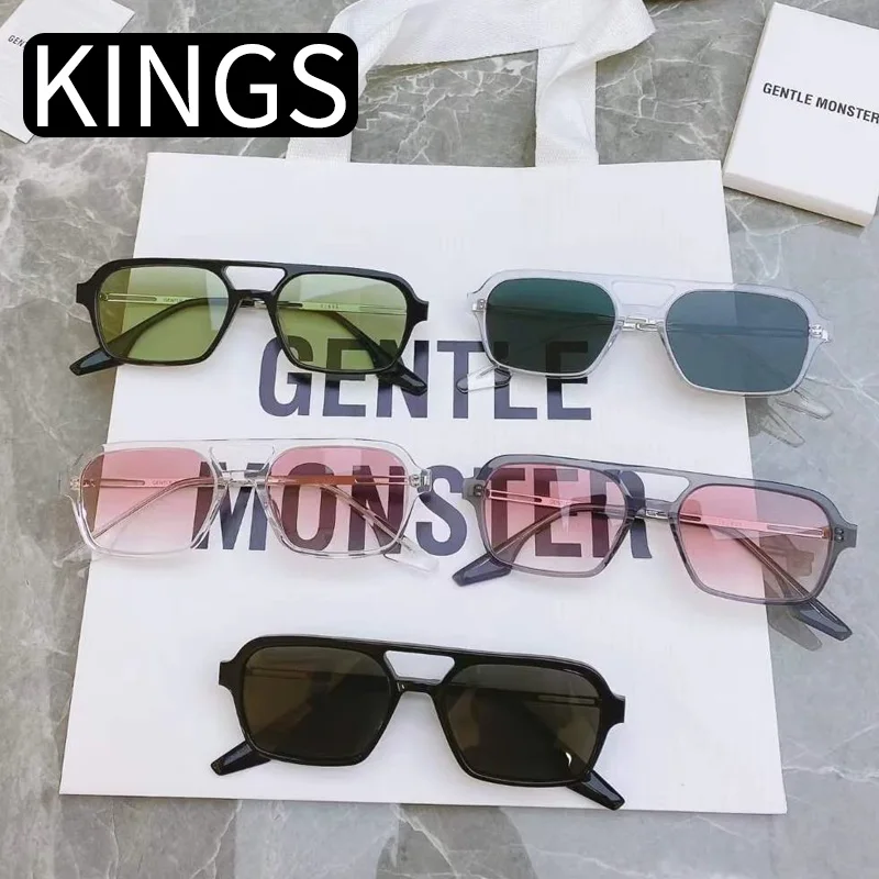 

Gentle Monster Sunglasses For Men Women 2021 Vintage Luxury Brand Designer Trending Products UV400 Acetate KINGS GM Sun Glasses