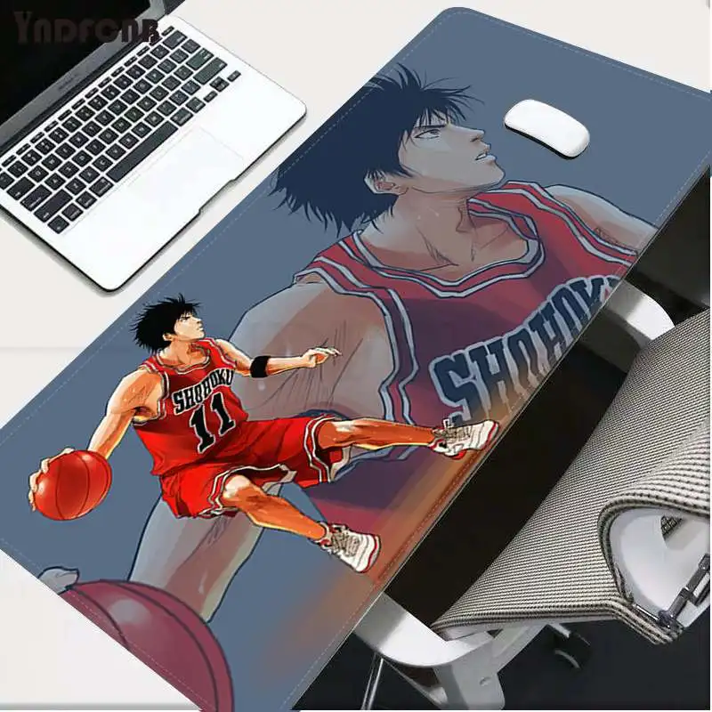 

YNDFCNB Slam Dunk New Designs Large sizes DIY Custom Mouse pad mat Size for mouse pad Keyboard Deak Mat for Cs Go LOL