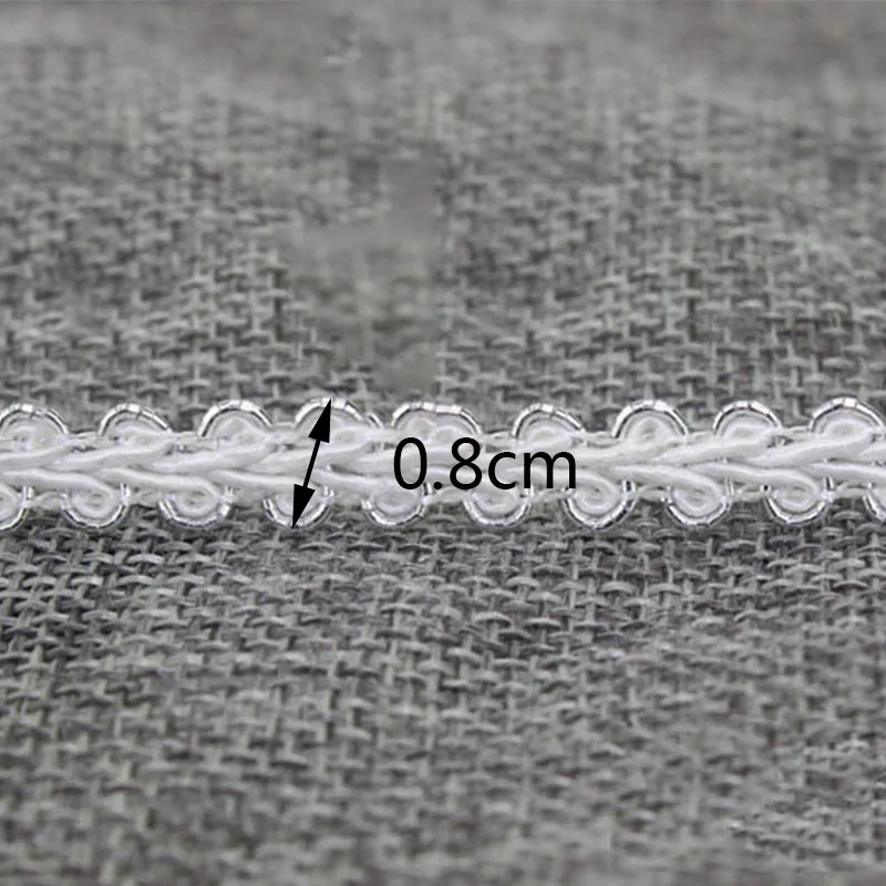 20Yards Knitted Lace Trims Ribbon for Costume High Quality Centipede Braid Sewing Laces Trimming Cosplay Clothes Accessories | Дом и сад