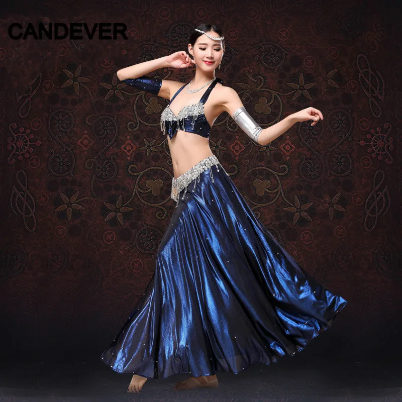 Египетский Восточный танцевальный костюм для танца живота из бисера выступлений