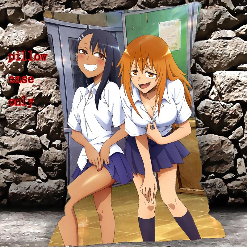 Чехол с изображением аниме Подушка Dakimakura 60x40 см | Дом и сад