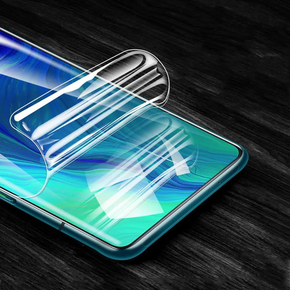 15D полноэкранная Гидрогелевая пленка для OPPO Realme 5 Pro 2 3 Q C1 C2 3i мягкая защитная из