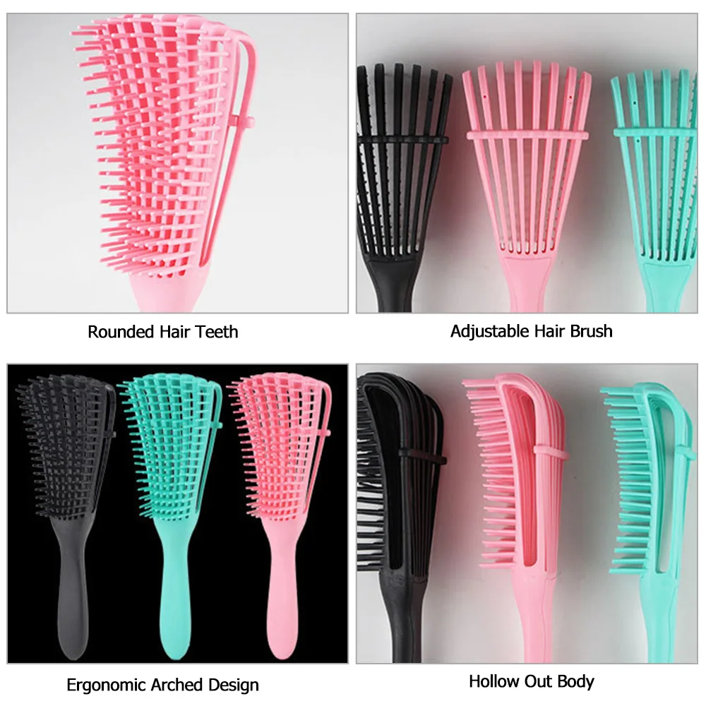 Щетка для волос Массажная расческа головы Расческа расчесывания вьющихся