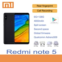 xiaomi redmi note 5 4g 64gglobal firmware smartphonemobile phone snapdragon 636 21601080 5 99 hd screen 13 0mp camera