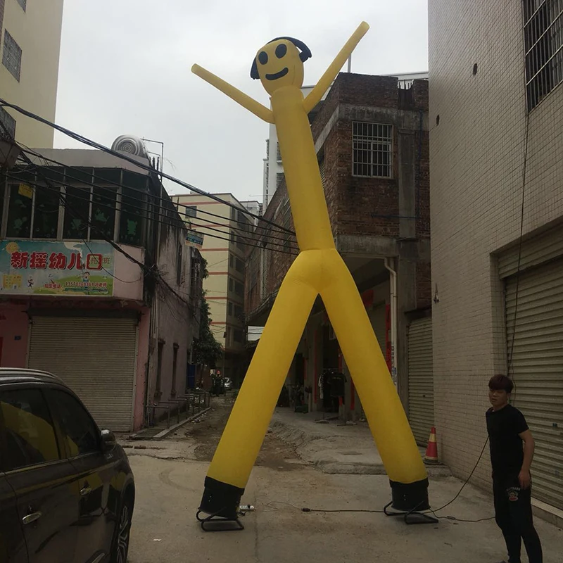 Надувные воздушные танцевальные костюмы с двумя ногами надувные рекламные