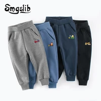 pants for boys 2021 spring autumn cotton pants for 2 7 years old solid boys girls casual sport pants kids children trousers