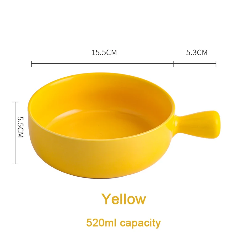 

Керамическая чаша с ручкой 520 мл