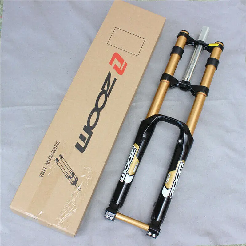 

ZOOM 26'' MTB Forks Suspension Aluminum Bicycle Forks 680DH 170mm Travel Thru Axle Downhill Bike Forks 20mm Cycling Parts