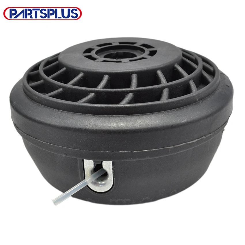 

Universal Aluminum Nylon Brush Mower Bump Spool Grass Trimmer 2 Lines Cutter Head Thread Line String Saw Grass Brush Mower