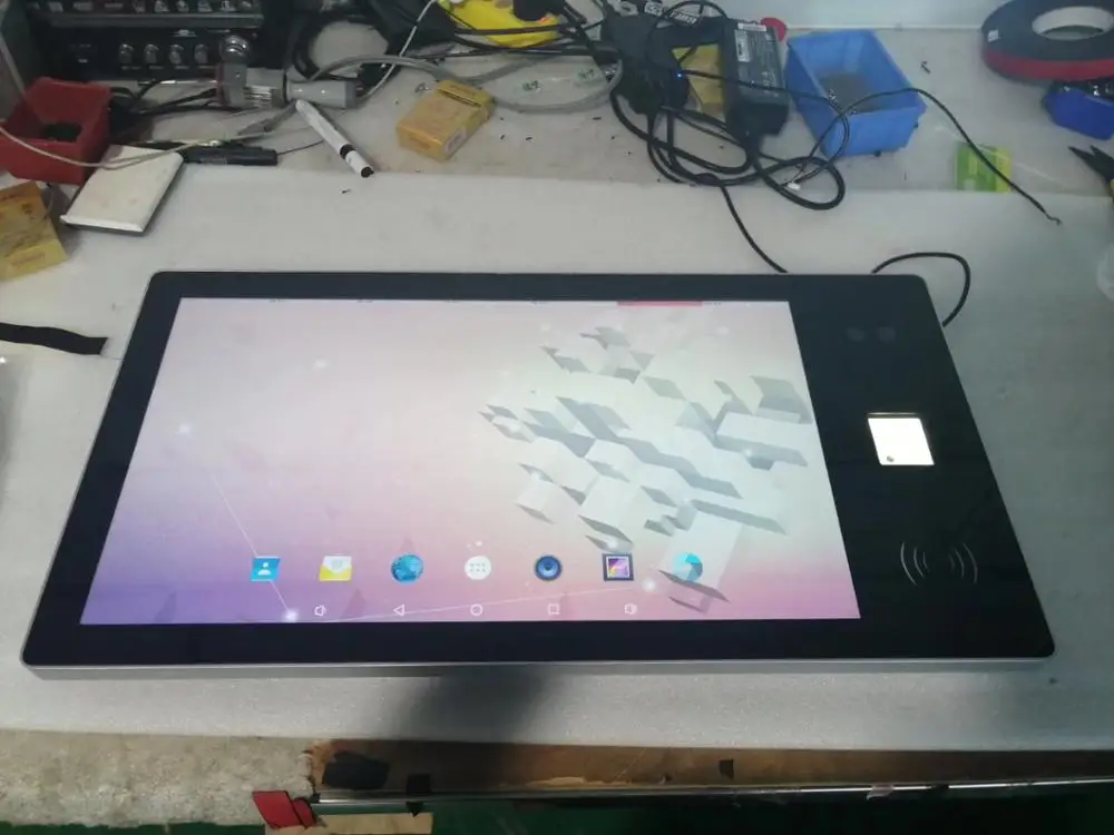 Настенный цифровой каркас ПК встроенные ЖК мониторы 32 дюйма дисплей рекламный