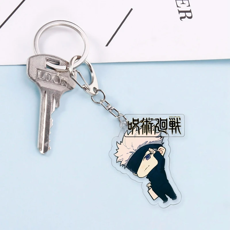 Аниме юютсу Kaisen Satoru Ryoumen Sukuna Itadori Yuuji Key цепочки брелок Cosplay акриловый подвесной |