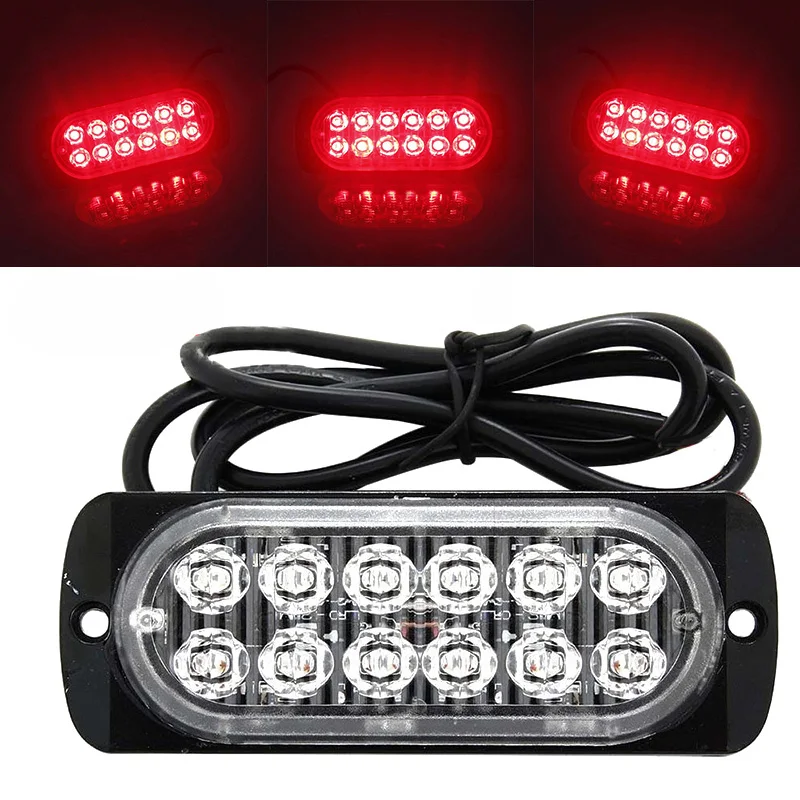 

Plastic Working Light Transparent Lens Accessories Replacement 12LED Warning