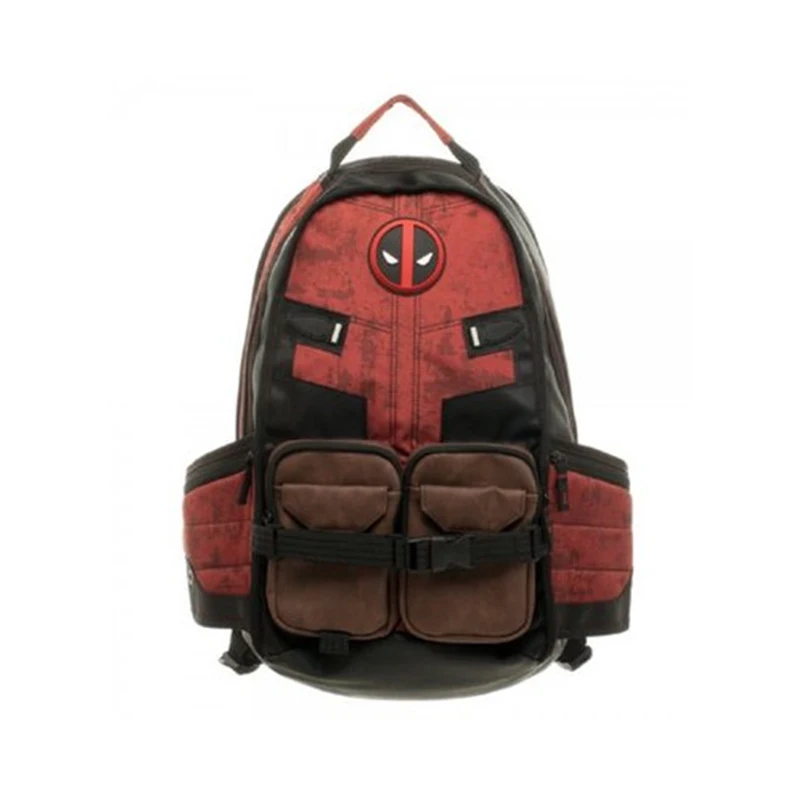 Рюкзак для путешествий с героями Диснея Marvel Капитан Америка Дэдпул сумка