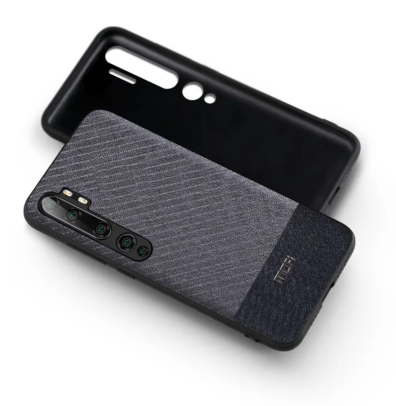 Для Xiaomi CC9 Pro Чехол Mofi для Xiaomi CC9Pro чехол для костюма тканевый мужской темный бизнес CC9Pro защита для перчаток синий