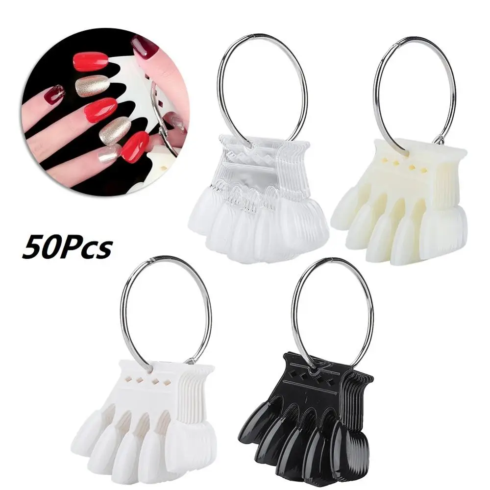 50 шт инструментов для ногтей Цвет практика палитра теней отработки навыков гели