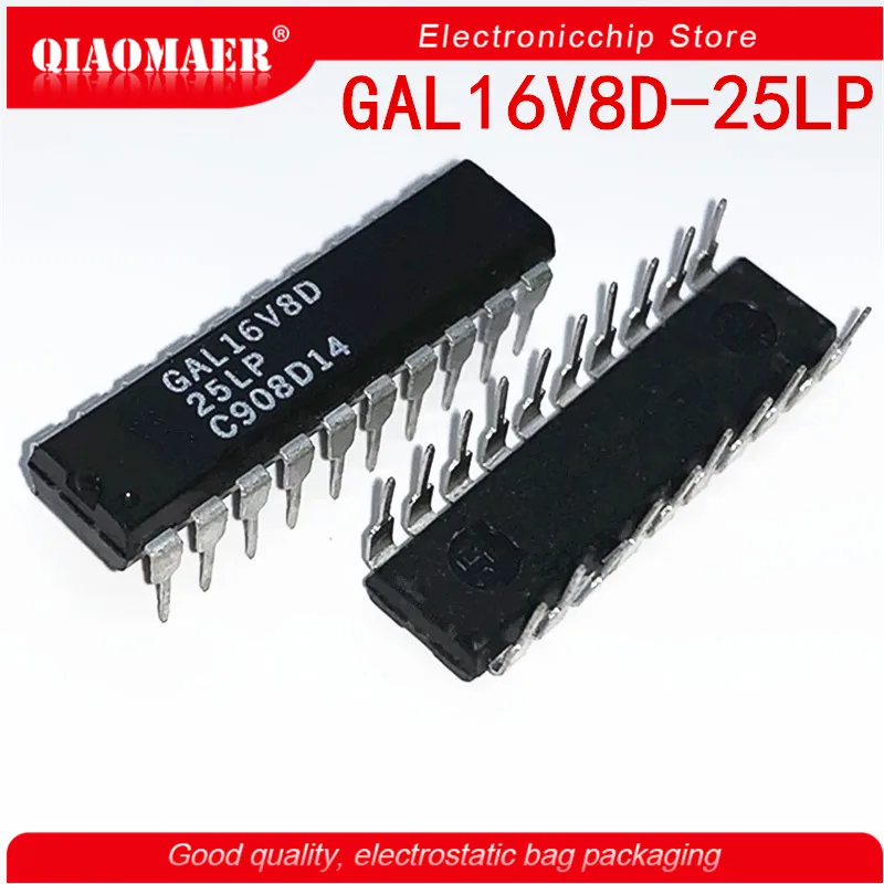 1 шт./лот GAL16V8D GAL16V8D-7LP GAL16V8D-15LP GAL16V8D-25LP GAL16V8D-25QP GAL16V8 16V8D DIP-20