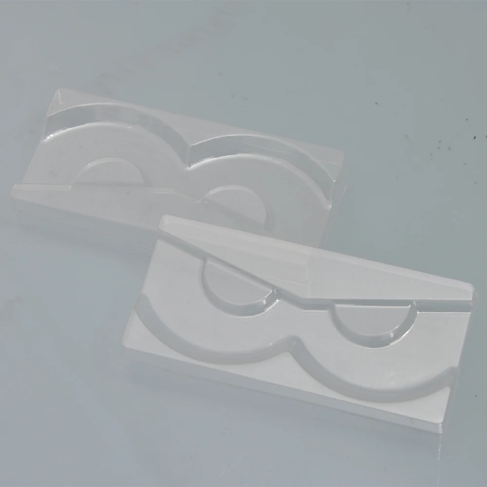 100/упаковка оптовая продажа прозрачные лотки для ресниц пластиковые 25 мм