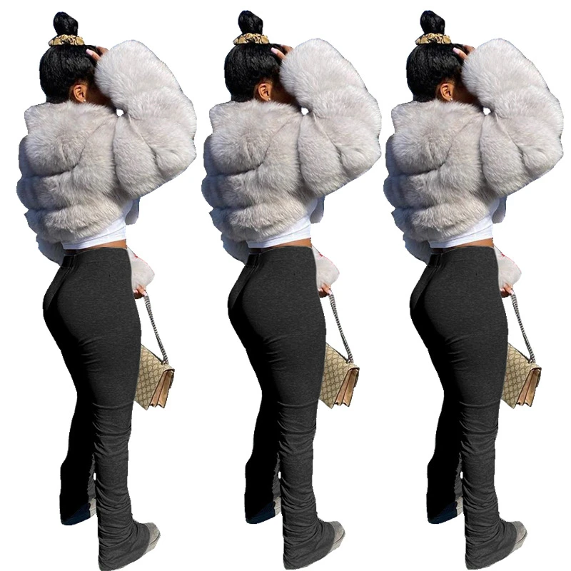 Женские леггинсы с рюшами 2020|Брюки| |