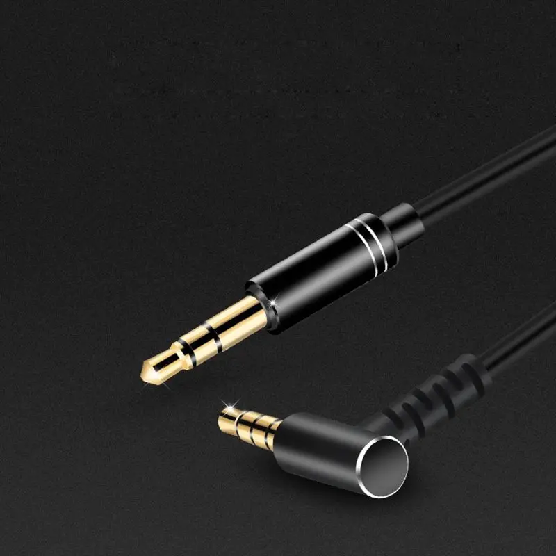 

3.5mm Jack Aux Cable With Mic Volume Control Stereo Flexible Spring Cord for iphone Car Headphone Speaker