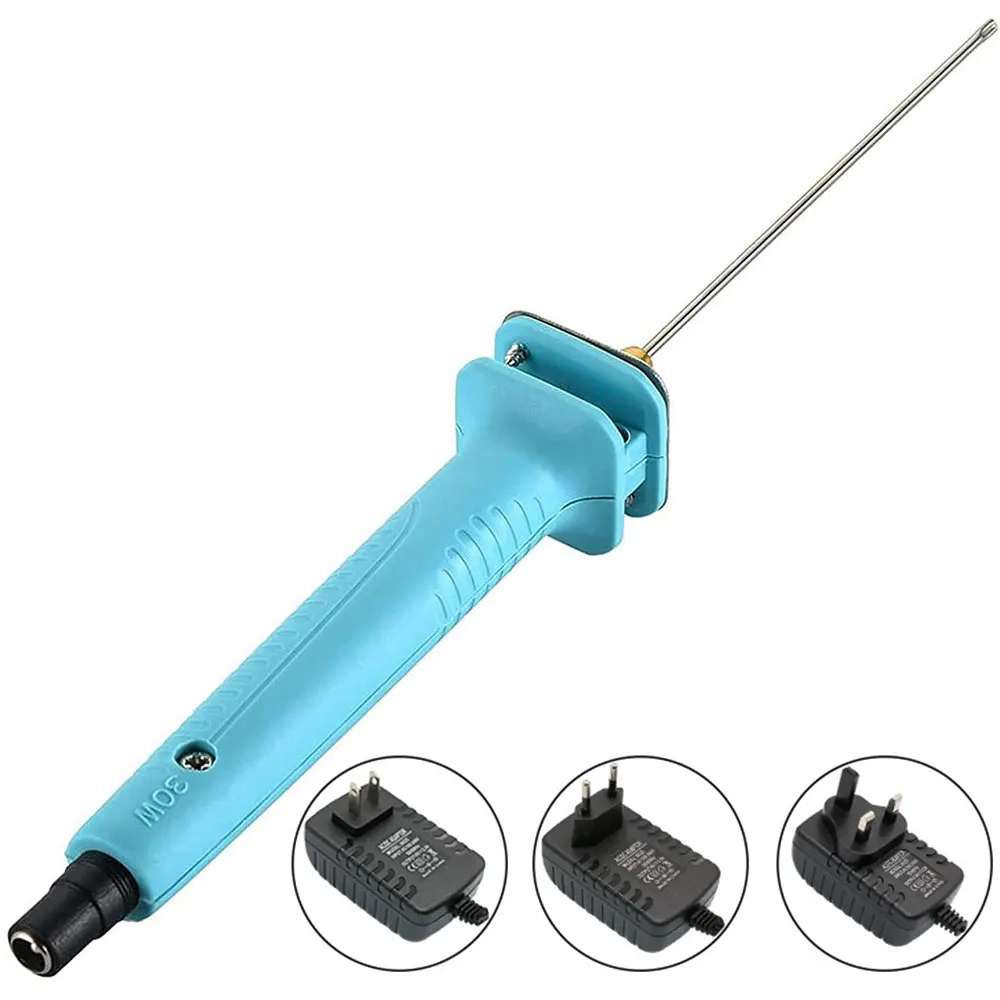 

30W 10CM Electric Foam Cutter Pen Engraving Pen Hot Wire Polystyrene Knife Styrofoam Foam Board Cutter Adaptor Diy Cutting Tool
